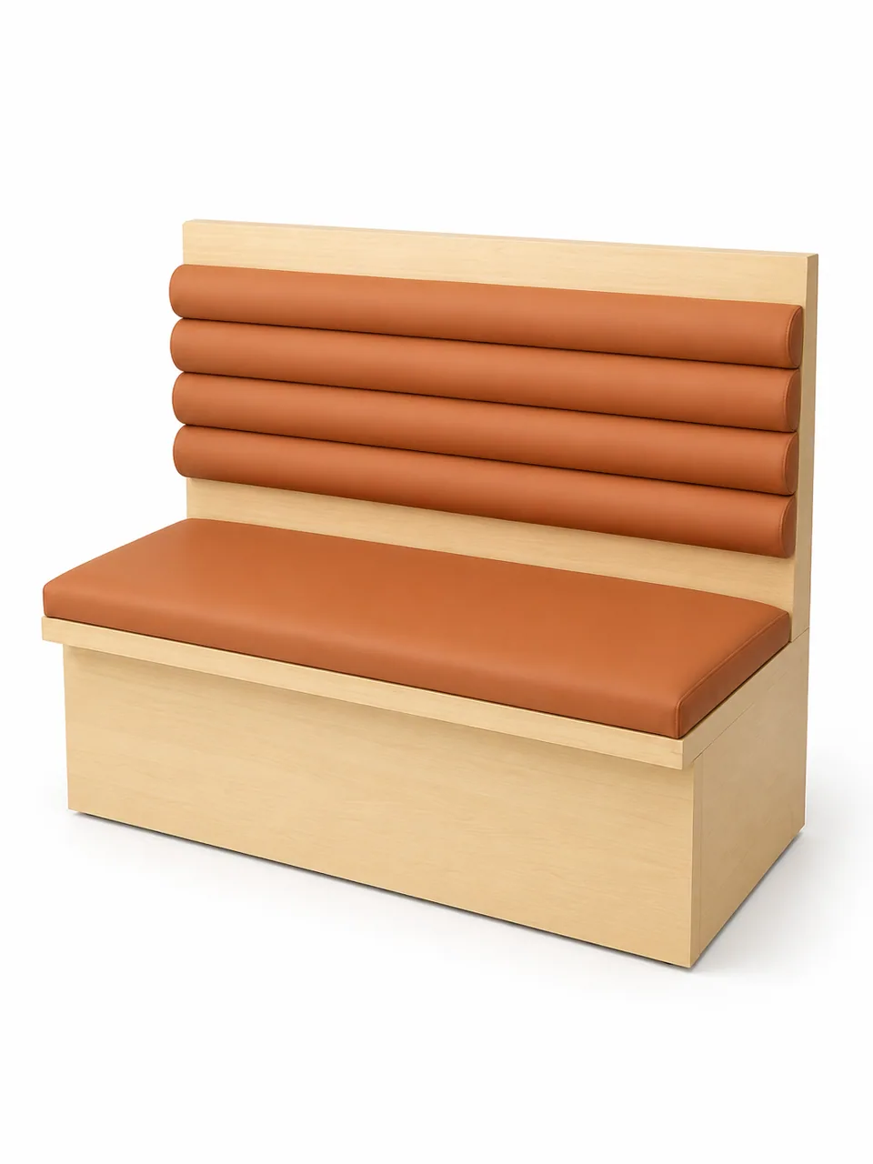 Bolster Roll-Back Booth