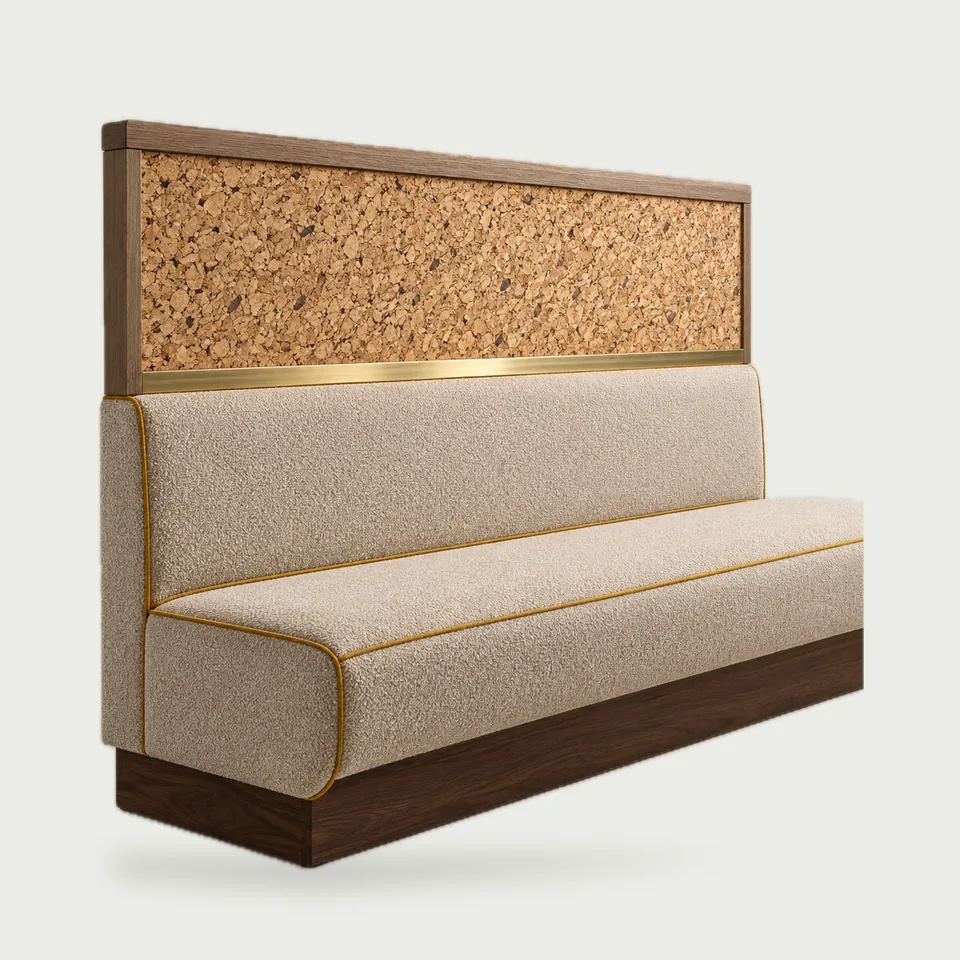 Cork Panel Booth