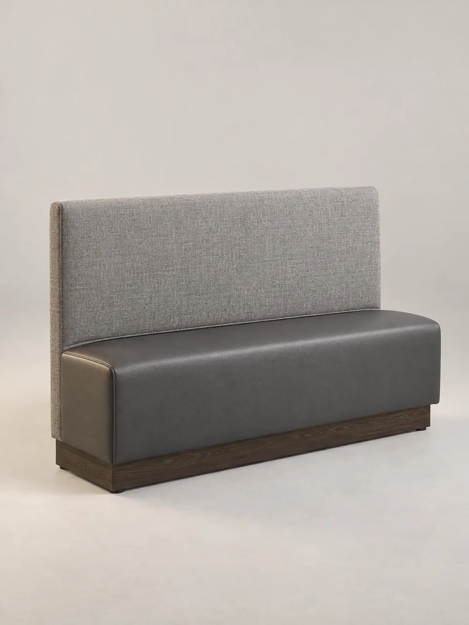 Linen-Back Plinth Booth