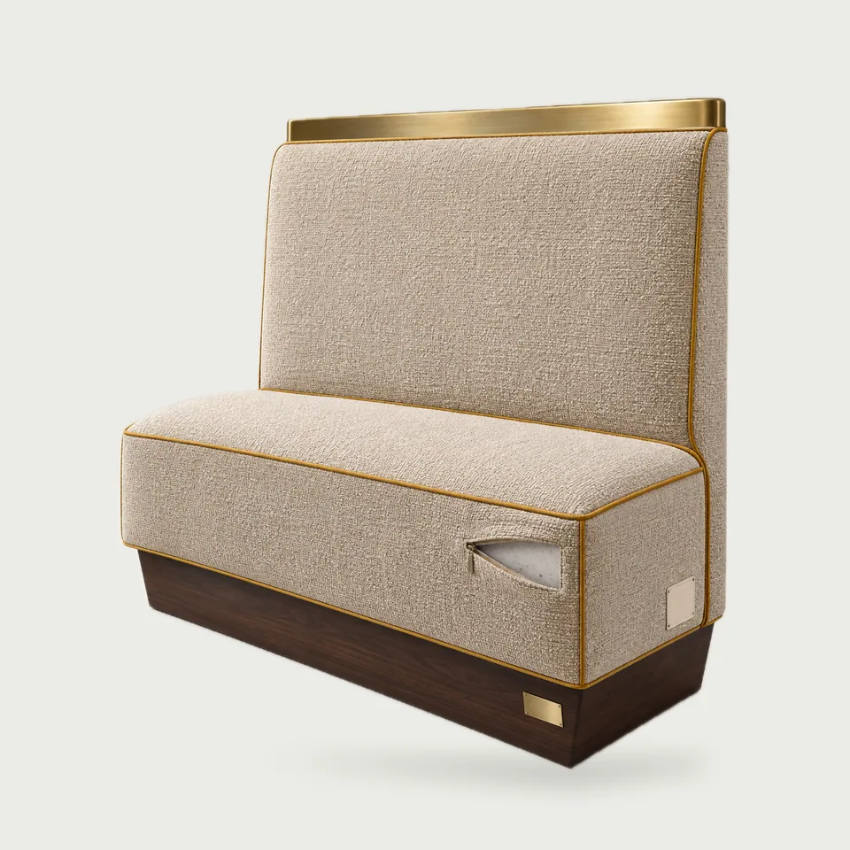 Open-Seam Access Booth
